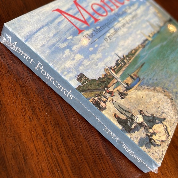 VINTAGE 90S THE METROPOLITAN MUSEUM OF ART - 30 MONET POSTCARDS - Picture 2 of 5